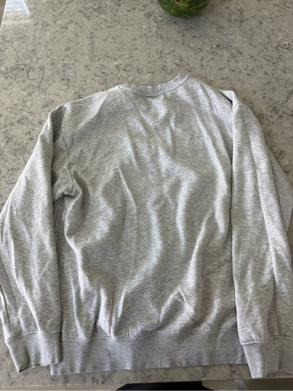 H&M Men's loose Crewneck Sweater - Light Gray